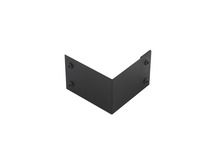 Hörn t/rabattkant Svart 7 cm 2-pack Vastbo